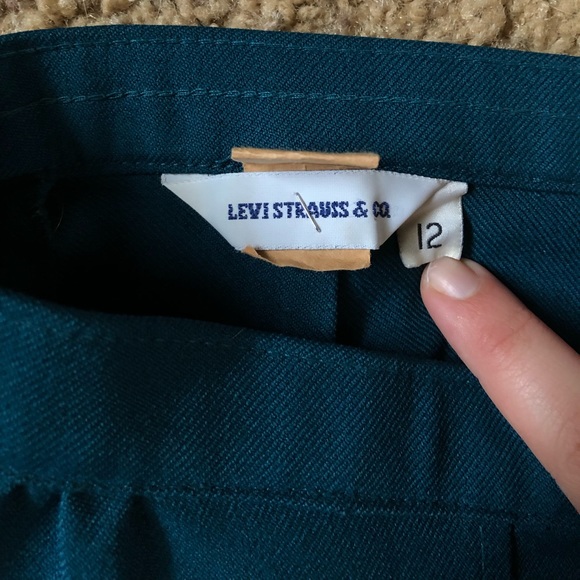 Vintage Levi's knee length pencil skirt - Picture 2 of 5